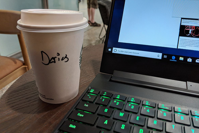 Un café no es una herramienta obligatoria para analizar un PC, pero vine bien.
